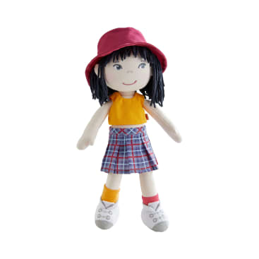 Stoffpuppe Yuki, 30 cm