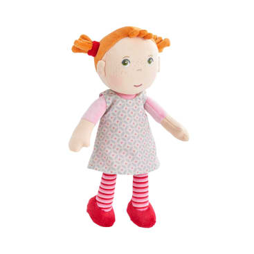 Kuschelpuppe Roya, 25 cm große Stoffpuppe