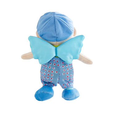 Schutzengelpuppe Frido, 20 cm, Stoffpuppe mit Flügel