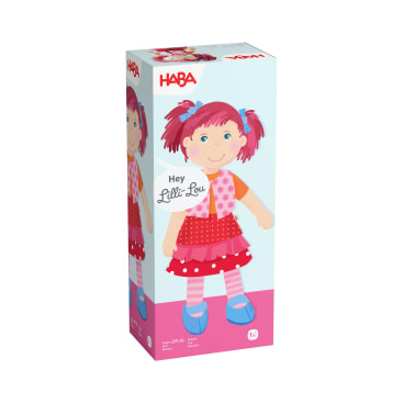 Stoffpuppe Lilli-Lou, 30 cm