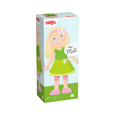 Stoffpuppe Mali, 30 cm