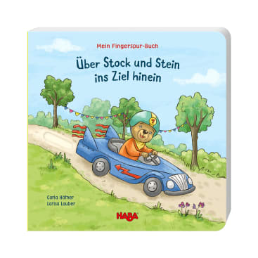 Mein Fingerspur-Buch – Über Stock und Stein ins Ziel hinein