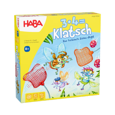 3 x 4 = Klatsch Rechenspiel, Mathematik-Spiel ab 8 Jahren