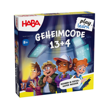 Geheimcode 13+4 Rechenspiel, Lernspiel ab 8 Jahre
