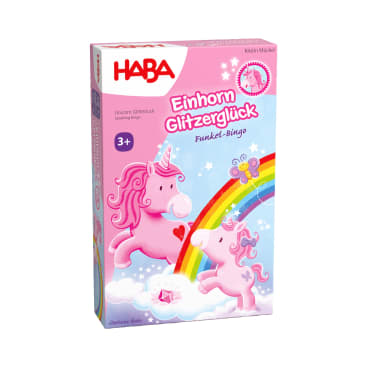 Einhorn Glitzerglück – Funkel-Bingo