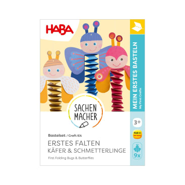 Sachenmacher – Erstes Falten Käfer & Schmetterlinge Bastelset