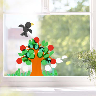 Sachenmacher – Fensterbild Jahreszeiten Bastelset