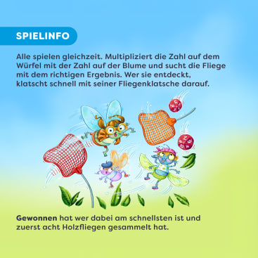 3 x 4 = Klatsch Rechenspiel, Mathematik-Spiel ab 8 Jahren