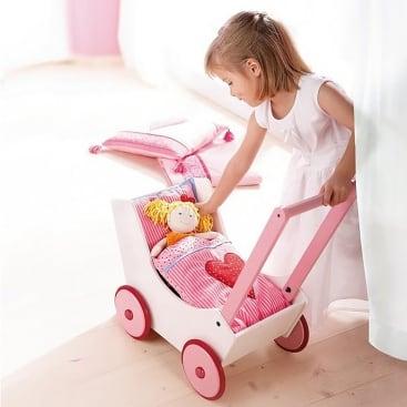 Puppenwagen Herzen