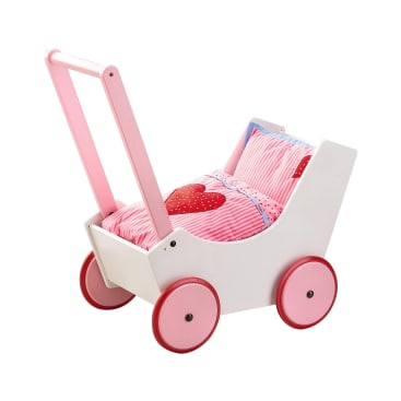 Puppenwagen Herzen