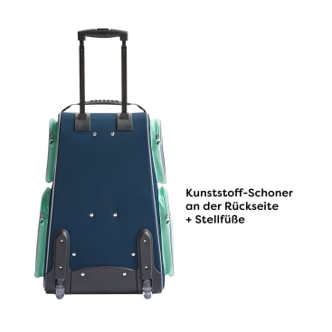 Reiseset aus Trolley und Kreativtasche