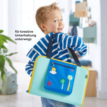 Reiseset aus Trolley und Kreativtasche