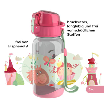Lunch-Set Prinzessin für Kinder, Prinzessinnen-Brotdose & -Trinkflasche