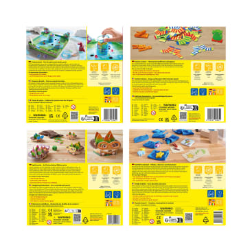 Spieleklassiker für Kinder, 8 Kinderspiele im Set, ab 3 Jahren