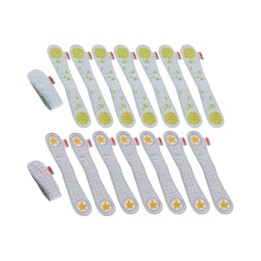 Magnetische Halteschlaufen für Kinderwagen, 16 Stück