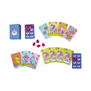 Einhorn Glitzerglück – Freunde-Quartett