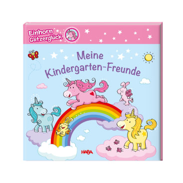 Einhorn Glitzerglück Freundebuch
