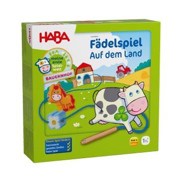 Fädelspiel Auf dem Land
