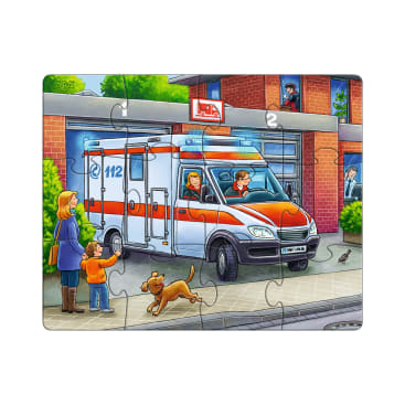Puzzles Polizei, Feuerwehr & Co.