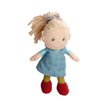 Kuschelpuppe Mirle, 20 cm große Stoffpuppe