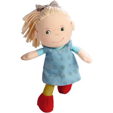 Kuschelpuppe Mirle, 20 cm große Stoffpuppe