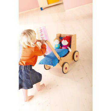 Puppenwagen Natur