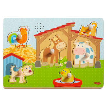 Sound-Greifpuzzle Auf dem Land