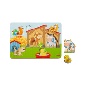 Sound-Greifpuzzle Auf dem Land