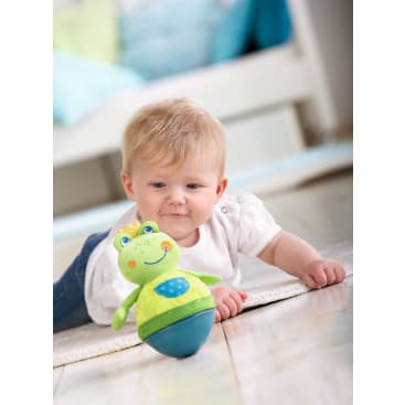 Stehauffigur Frosch