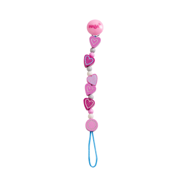 Schnullerkette Funkelherz