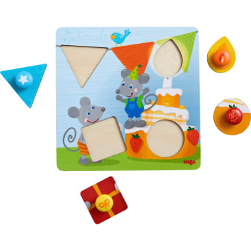 Greifpuzzle Geburtstagsmäuse