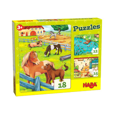 Puzzles Bauernhoftiere