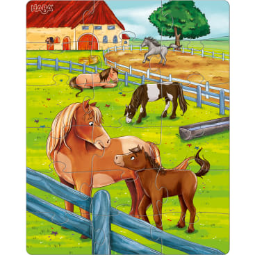 Puzzles Bauernhoftiere