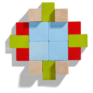 3D-Legespiel Vier mal vier