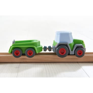 HABA Cars – Traktor mit Anhänger