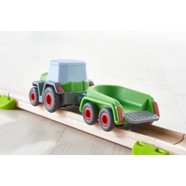 HABA Cars – Traktor mit Anhänger