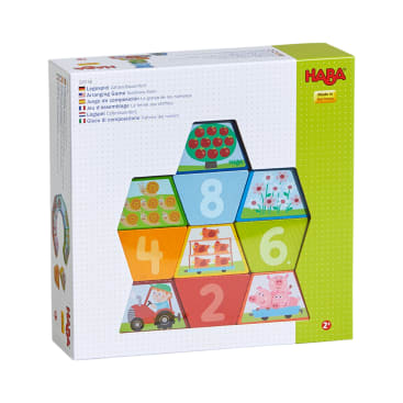 Legespiel Zahlen-Bauernhof