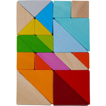 Legespiel Bunter Tangram-Mix