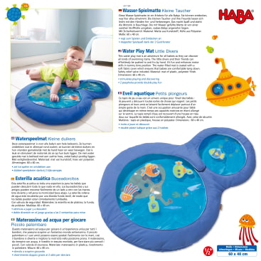 Wasser-Spielmatte Taucher