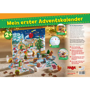 Mein erster Adventskalender – Bei den Bauernhoftieren
