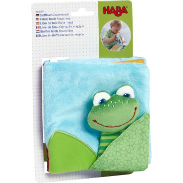 Stoffbuch Zauberfrosch