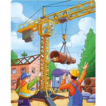 Puzzles Baustellenfahrzeuge