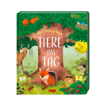 Mein Pop-up-Buch – Tiere am Tag