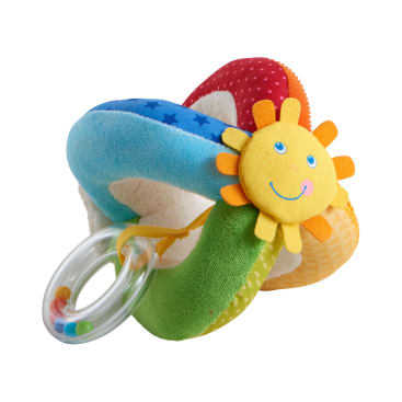 Stoffball Regenbogenwelt