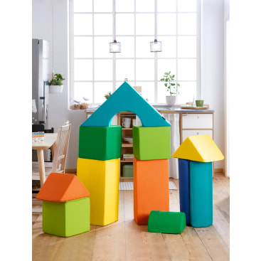 Softbausteine - XXL Bausteine Schaumstoff, 11-teiliges Set, ab 2 Jahren