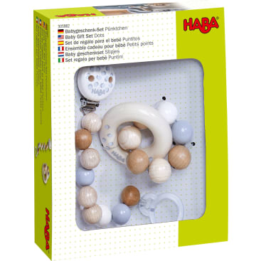 Babygeschenk-Set Pünktchen