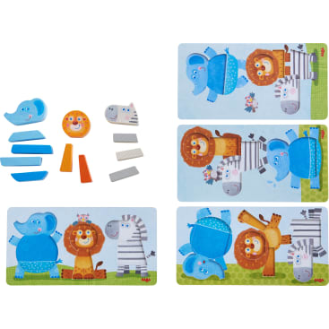 Legespiel Tierisch wild