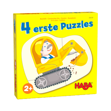 4 erste Puzzles – Baustelle