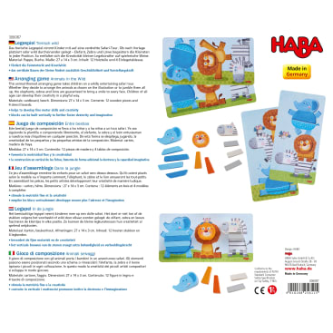 Legespiel Tierisch wild
