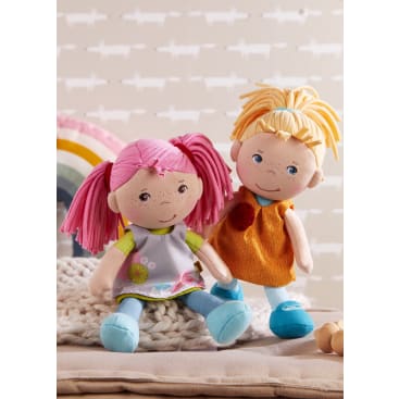 Kuschelpuppe Joleen, 20 cm große Stoffpuppe